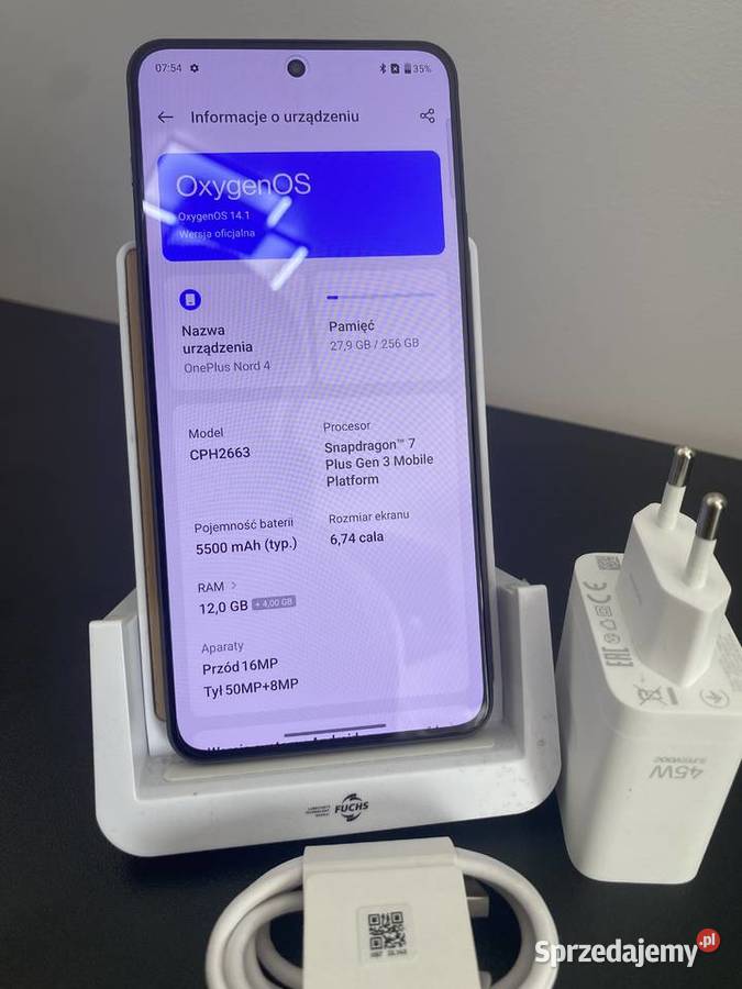 Nowe Smartphony do OPPO i OnePlus Ostrołęka sprzedam