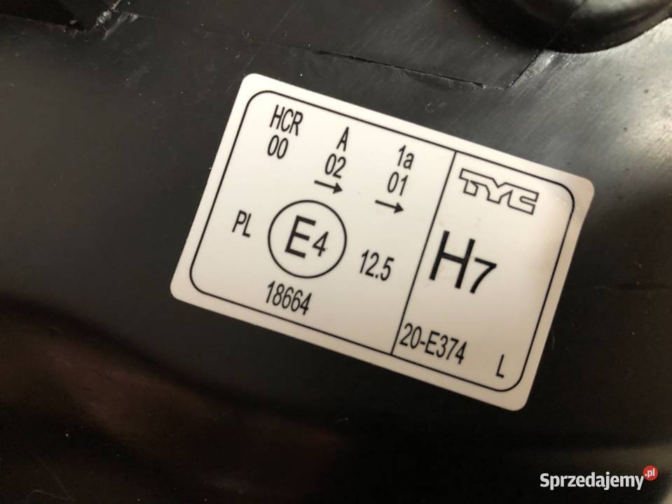 Seat Ibiza IV 20122015 Lift Reflektor Lampa osobowe Skarżysko-Kamienna sprzedam