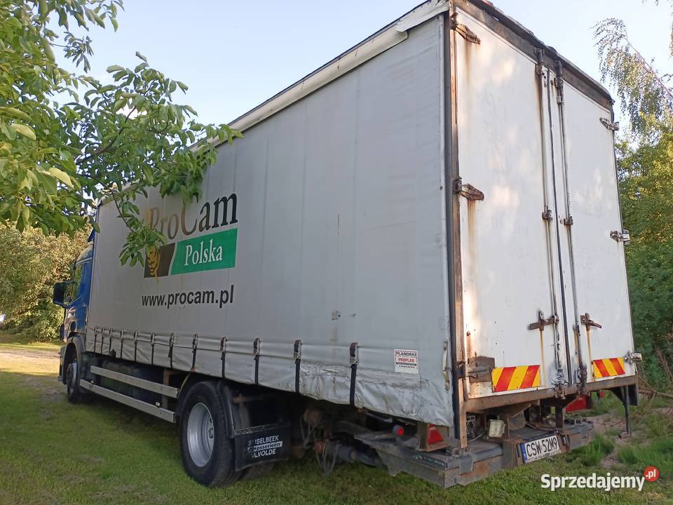 Scania Seria 4 P94D 260 manualna Plandeki Bukowiec
