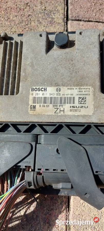 Sterownik ZH Isuzu 0281011943 sprzedam