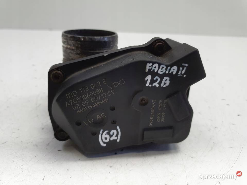 PRZEPUSTNICA VW Polo IV Skoda Fabia II 12 6V Rudka