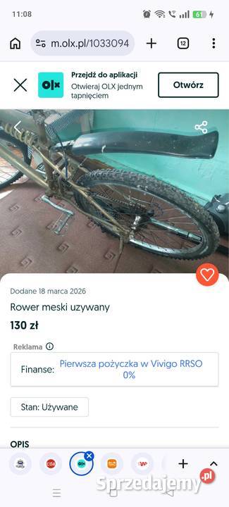 Rower męski Rowery zachodniopomorskie