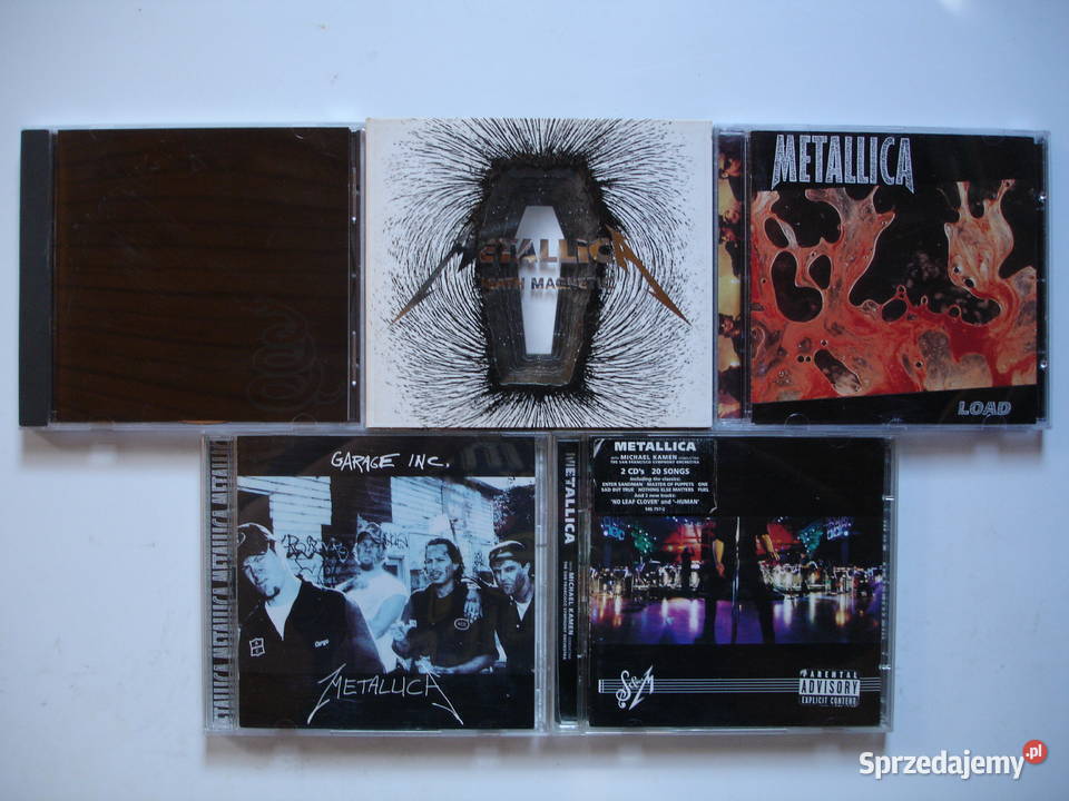 METALLICA płyty CD metal sprzedam