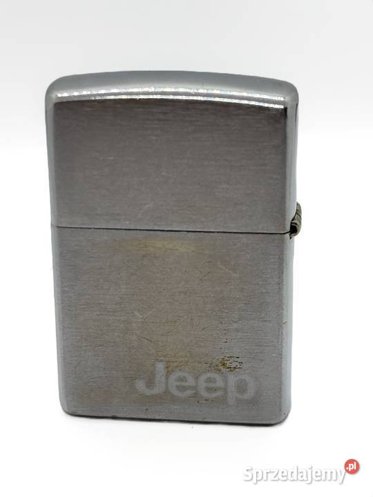 Zapalniczka Zipoo Jeep Srebrna sprzedam