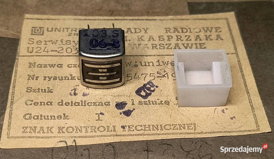 Głowica magnetofonowa U24203S ZRK Unitra Gdańsk