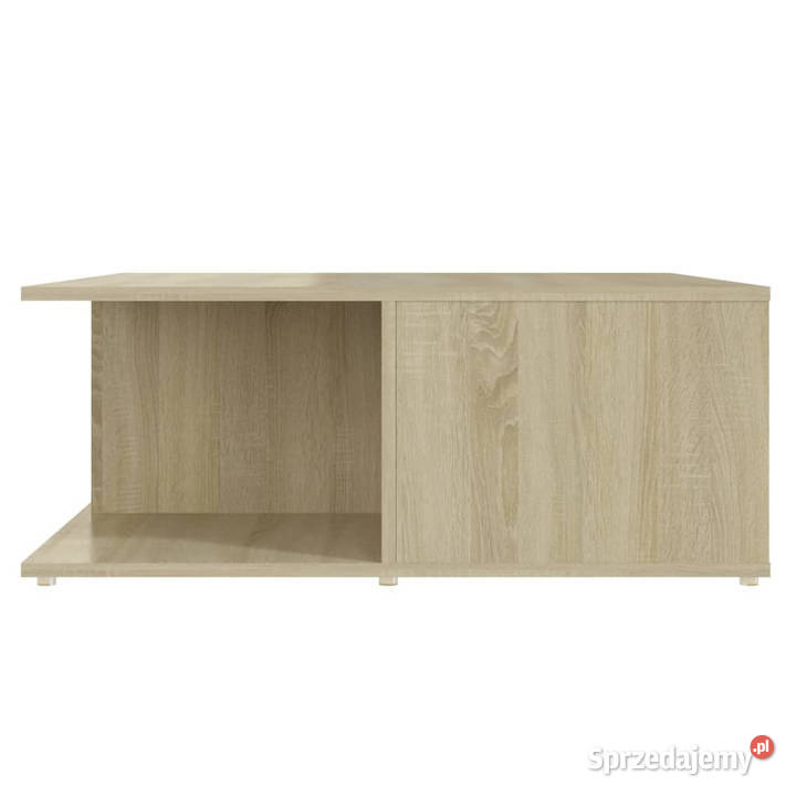 Stolik kawowy biel i dąb sonoma 80x80x31 Warszawa