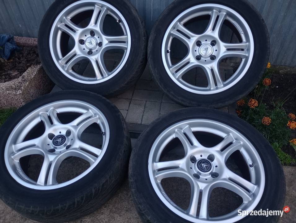 Alufelgi 17 4x108 et11 Peugeot Citroen Audi 80 Włocławek