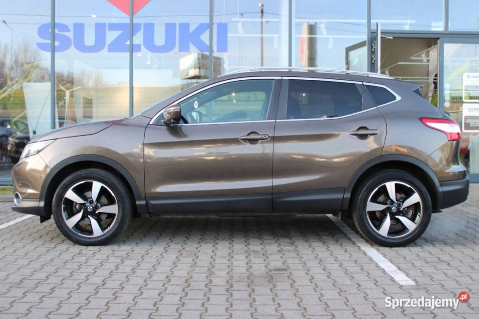 NISSAN Qashqai 2017r Salon Kamera360 Alcantara Bielsko-Biała