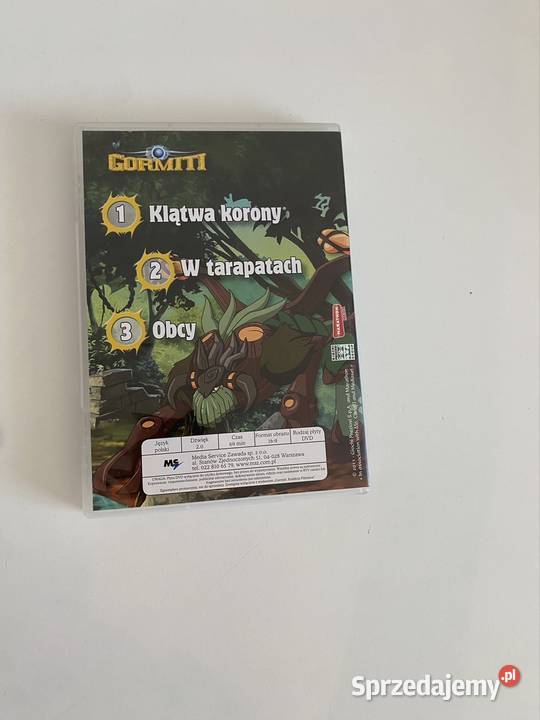 DVD dysk GORMITI Warszawa