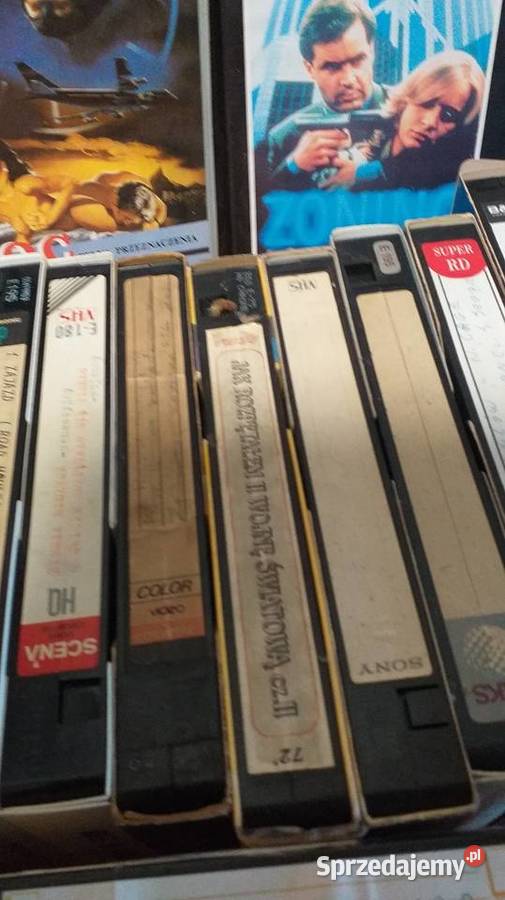 Kasety VHS sprzedam Bełchatów
