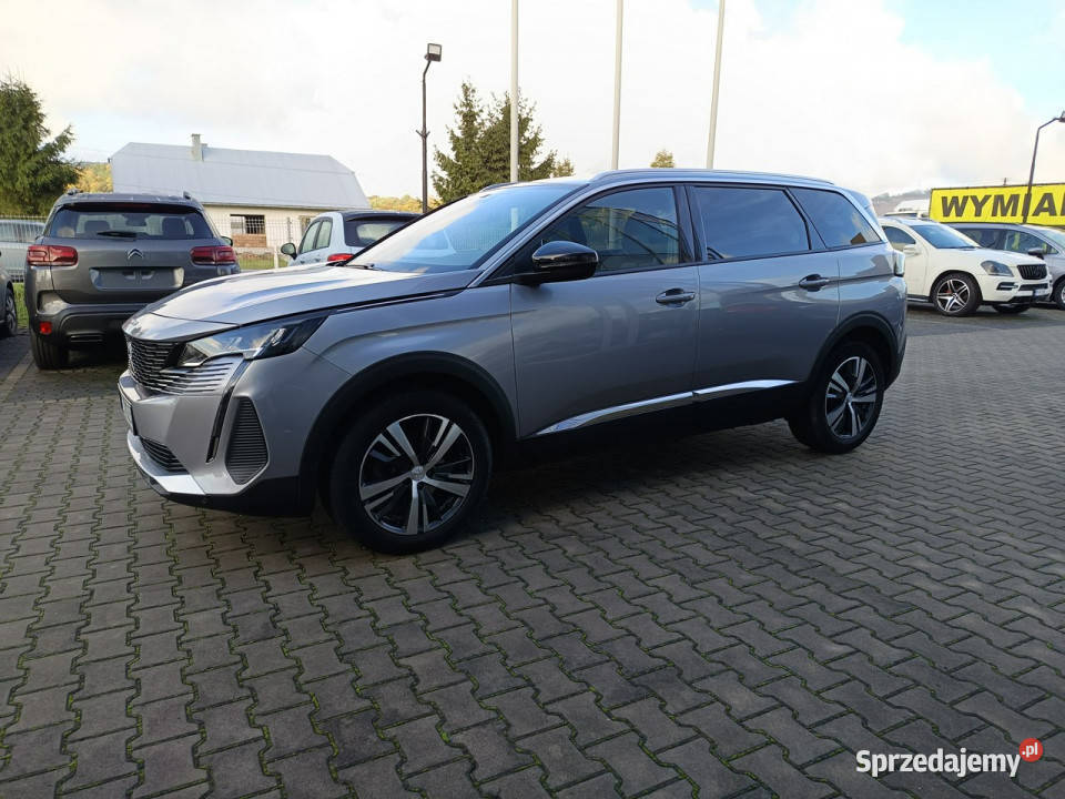 Peugeot 5008 Allure 12 130 super stan niski klimatyzacja Nowy Sącz