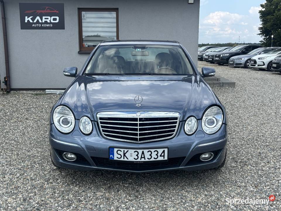 MercedesBenz klasa E skórzana tapicerka Paniówki