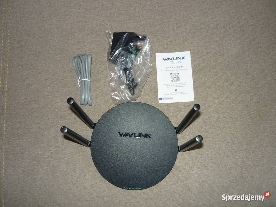Router WiFi dwupasmowy gigabitowy Wavlink AC Kuleje