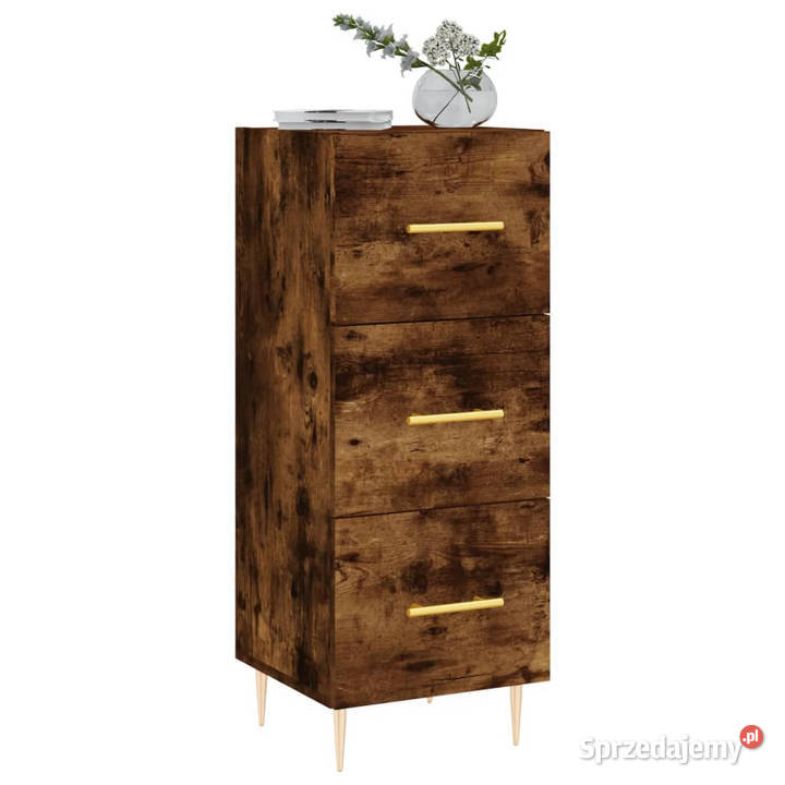 Szafka przydymiony dąb 345x34x90 materiał Meble Warszawa