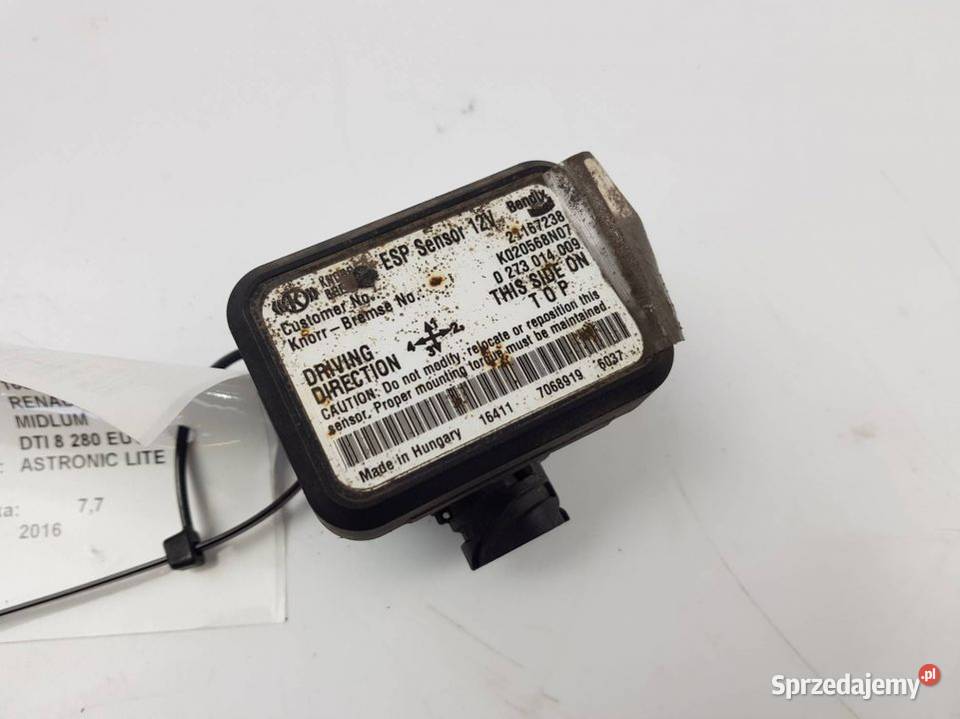MODUŁ 21167238 SENSOR ESP RENAULT MIDLUM D 280 Lipno