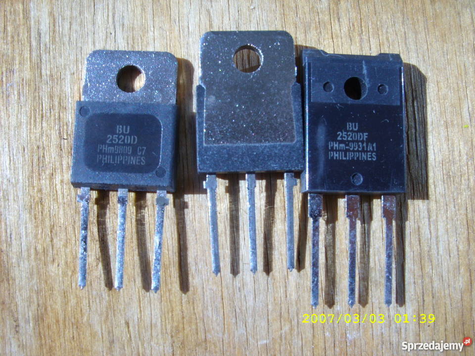 Tranzystory BU 2520AF 2520D 2520DF Nieuzywane dolnośląskie Wołów