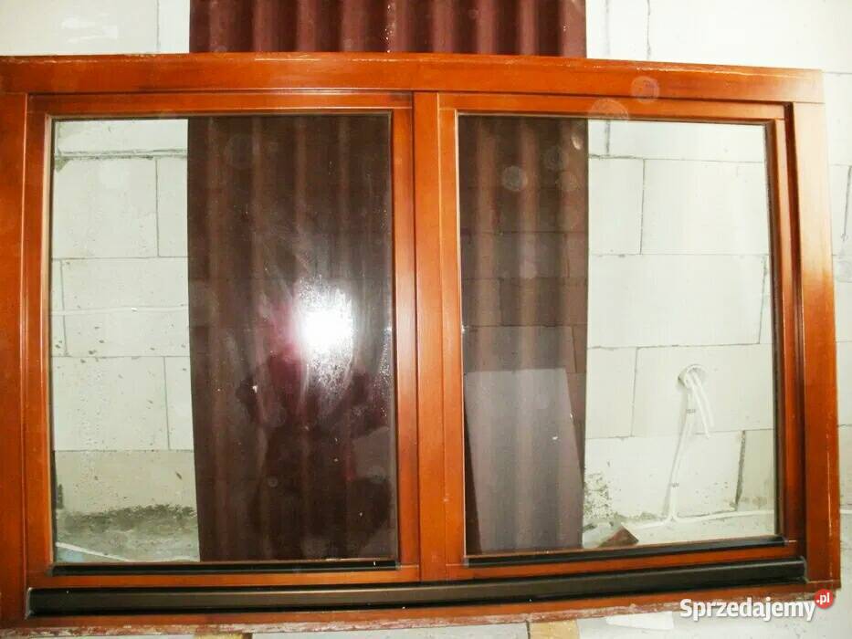 Okno drewniane bez słupkowe Płock