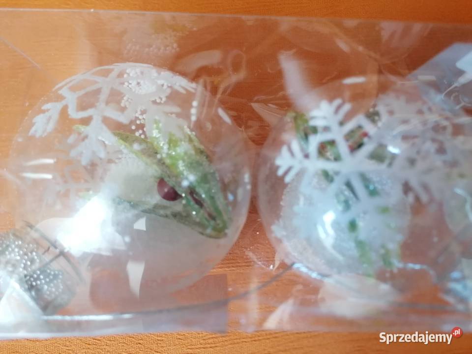 Bombkikule śniegowesztuk 3 PepcoOzdoby choinkowe Łódź