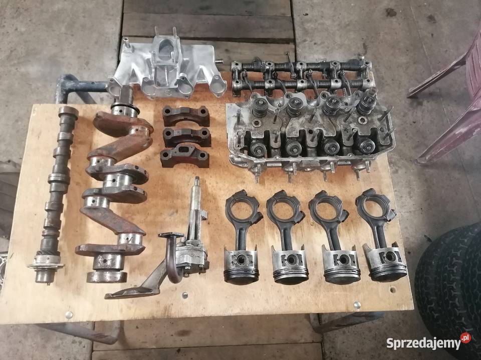 Pozostałość silniku fiat 125p Garwolin