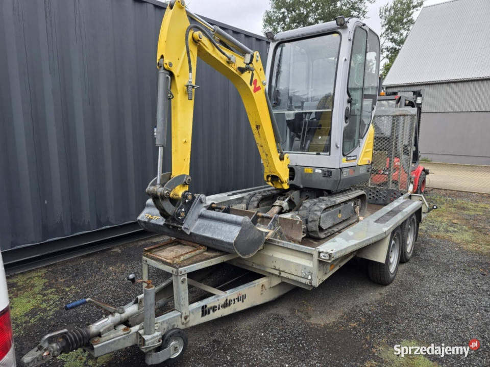 Minikoparka Wacker Neuson 770h dolnośląskie Owczary