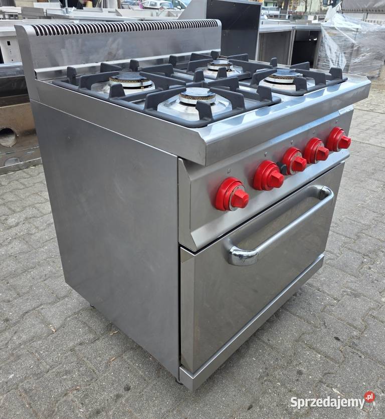 Kuchnia Gazowa 4 Pal Piekarnik Gazowy BERTOS Biznes i Przemysł Nowe Skalmierzyce