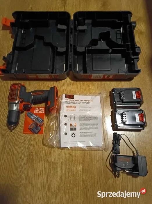 Wkrętarka BlackDecker zasilanie akumulatorowe 18 Wiertarki i wkrętarki