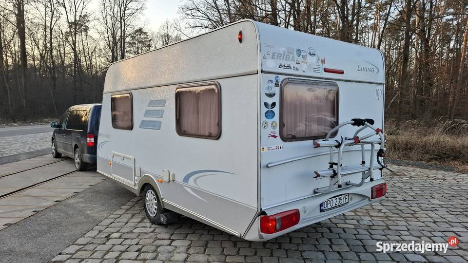 Kempingowa Hymer Eriba Living dmc 1500 Polska Nowa Wieś