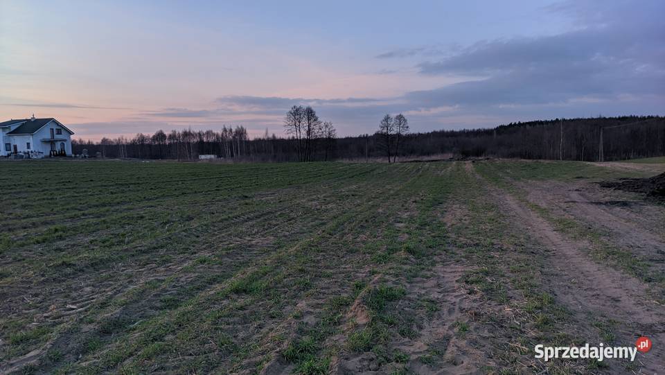 Działka budowlana 1167 m2 Tupadły gmina Wielgie