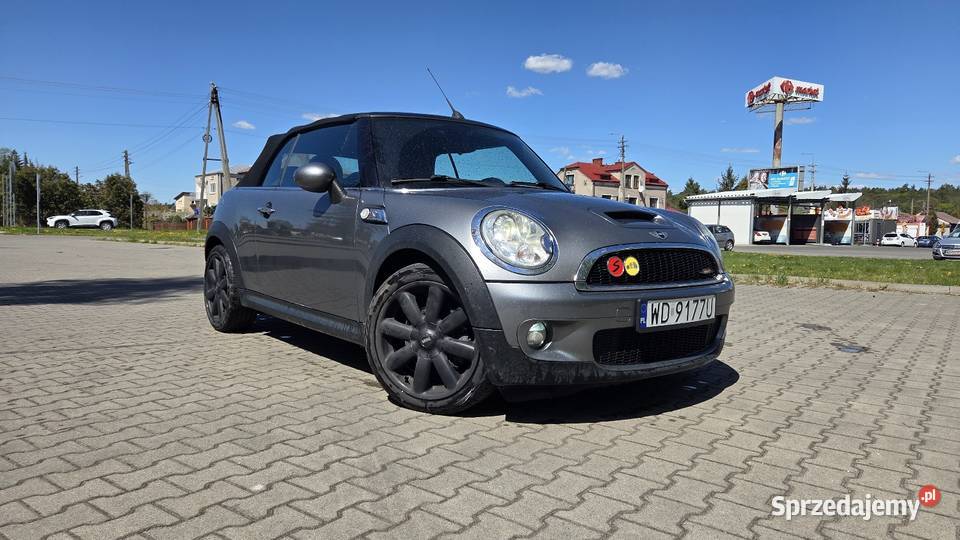 Mini Cooper S 16 TURBO Cabrio 2009r światła przeciwmgielne Zaborów