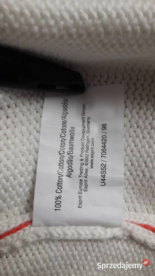 Esprit sweter rozpinany na zamek Głuchołazy