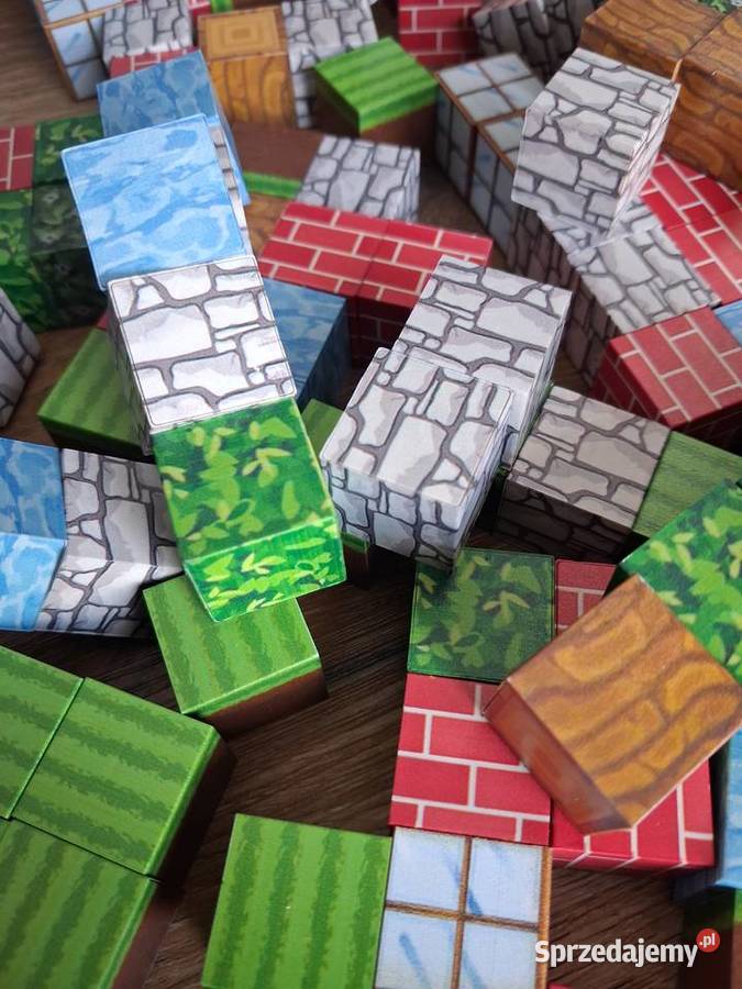 Klocki magnetyczne 100 Minecraft Lublin