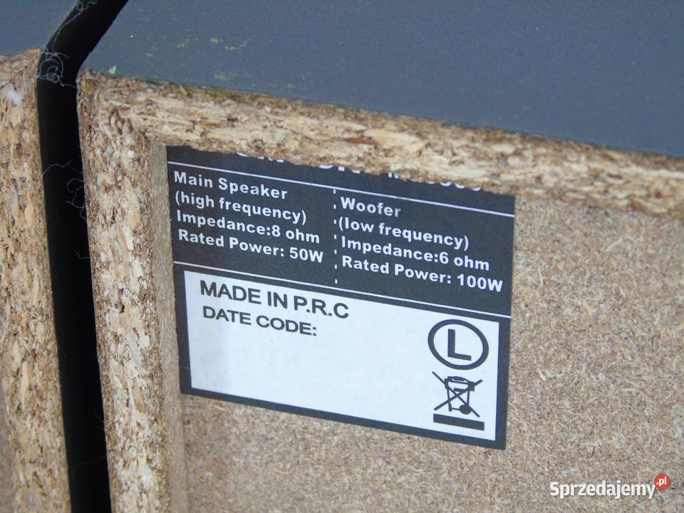 Kolumny Thomson 2 x 100 wat sprawne WYSYŁKA Jasło sprzedam