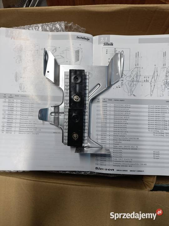 Kabelkarte simson sr50 sr80 karta instalacji Działoszyn