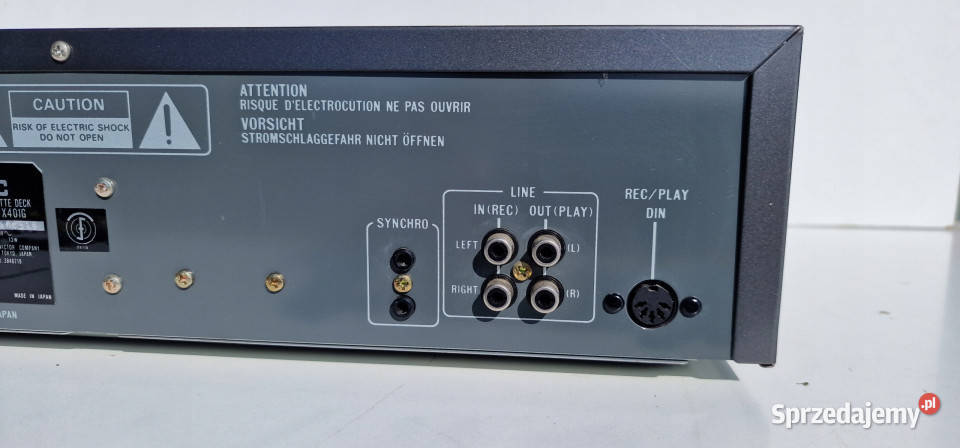 JVC TDX401 TD x401 Cassette Deck magnetofon wielkopolskie Międzychód
