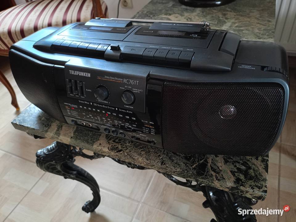 Radiomagnetofon TELEFUNKEN RC 761T Vintage wielkopolskie
