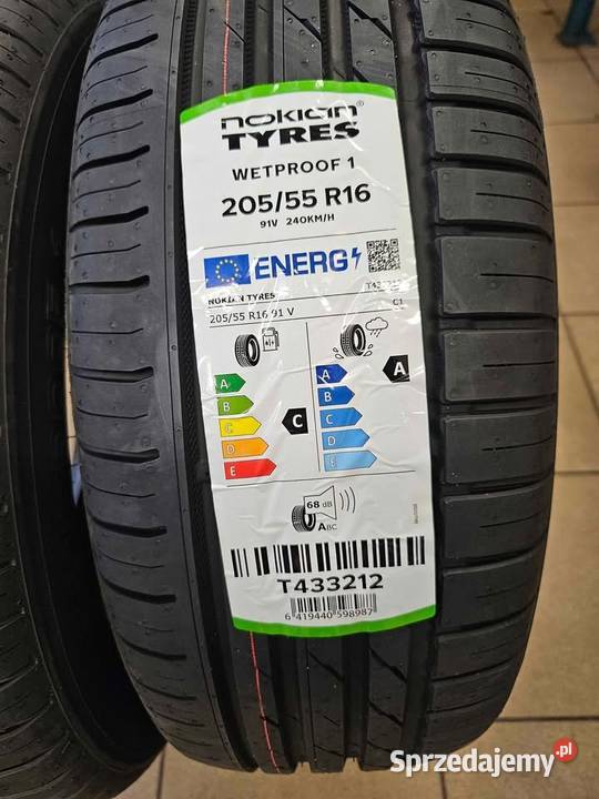 Opony 20555 R16 Nokian 91V nowe lubuskie