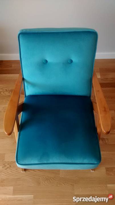 Fotel PRL model B310 nie Chierowski Poznań