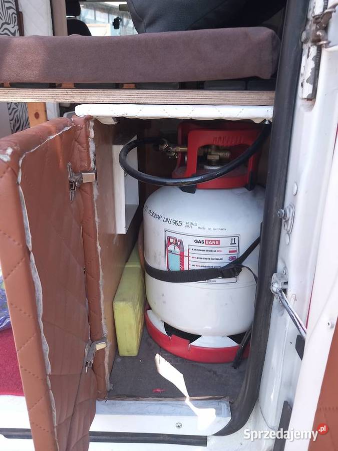 Kamper van Ducato samowystarczalny łazienka Pruszcz Gdański