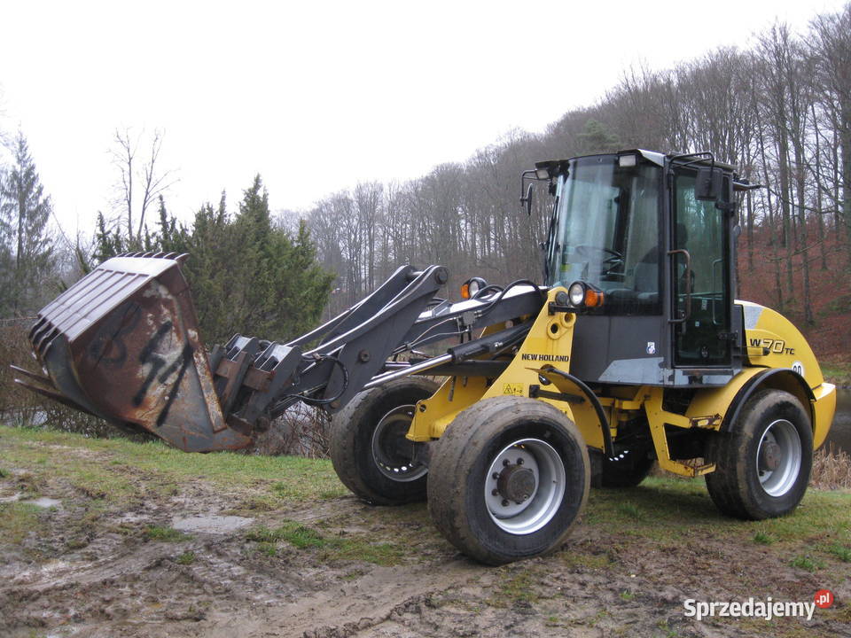 Ładowarka Holland W70 TC 2007r61 CAT Atlas Volvo nie Kołczygłowy