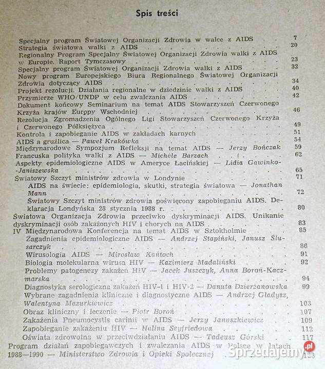 Aids Wybrane zagadnienia red Jerzy Bończak Pozostałe Chełm