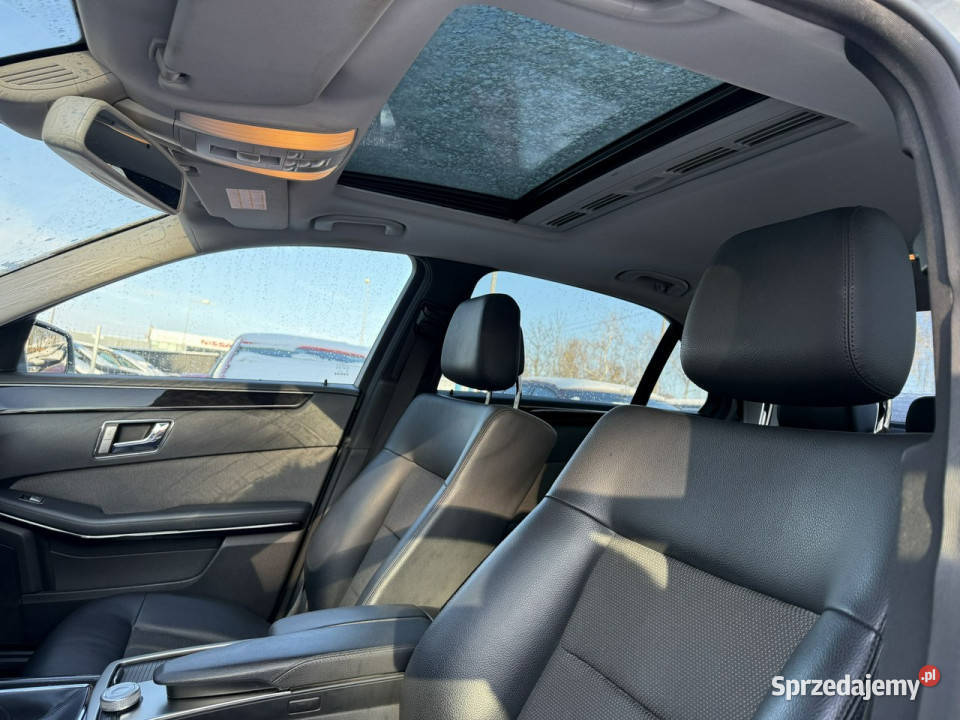 Mercedes E 200 184 Bogata Gwarancja Przebiegu reflektory ksenonowe Przeźmierowo