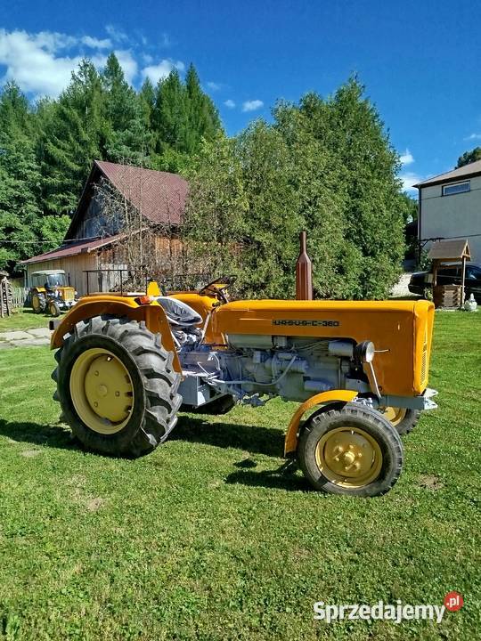 Ciągnik rolniczy Ursus C355 z 1973 r Niepla
