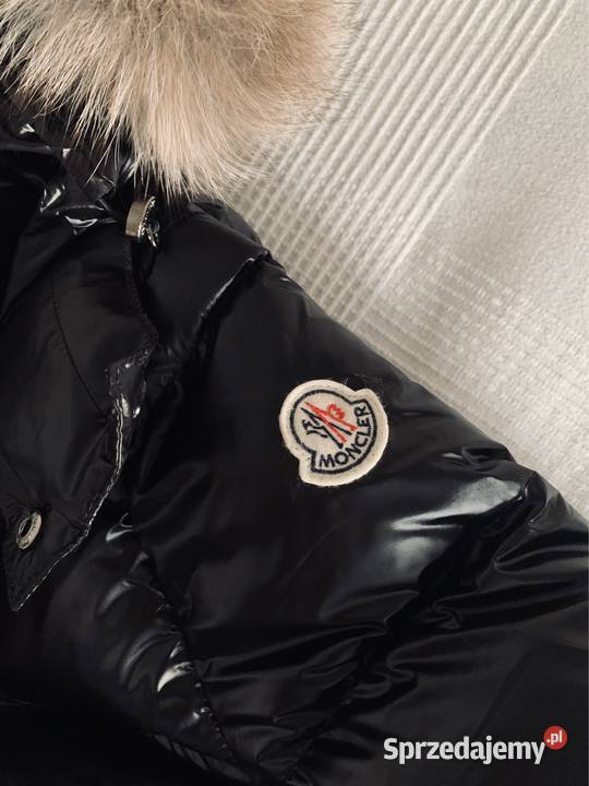 Długi płaszcz puchowy Moncler Kaptur Gdynia sprzedam