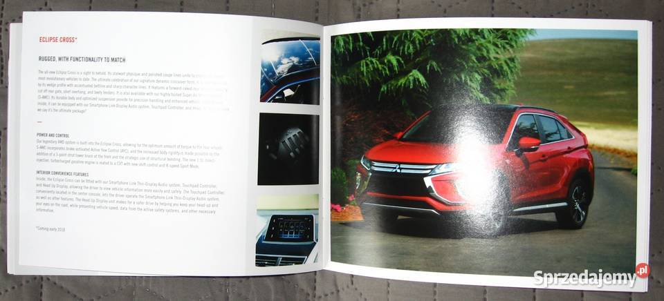 Mitsubishi 2018 Model Line Up prospekt katalog Kępice