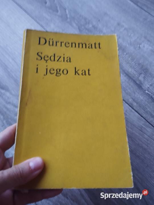 sędzia i jego kat durrenmatt Poznań sprzedam