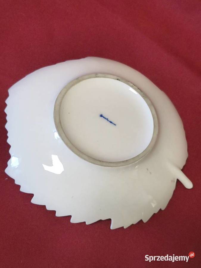 porcelana liść KPM Chorzew