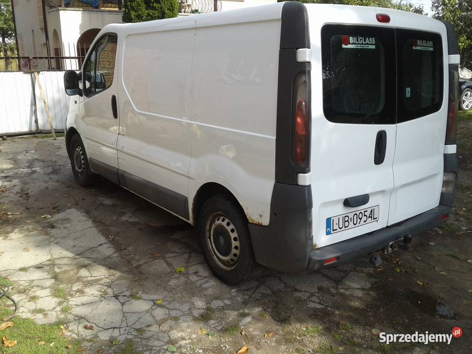 opel vivaro trafic 19 dti nieuszkodzony Niedrzwica Duża