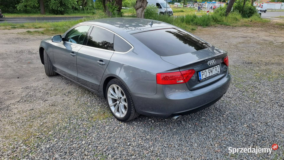 Audi A5 Sportback Automat STronic QUATTRONavi245 bluetooth Szczecin