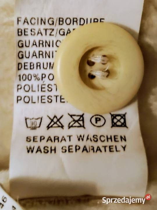 Kożuszek sztuczny biały damski prawdziwy