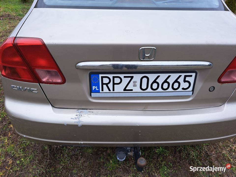 Honda civic benzyna 2001r 1396cm3 Przyjma